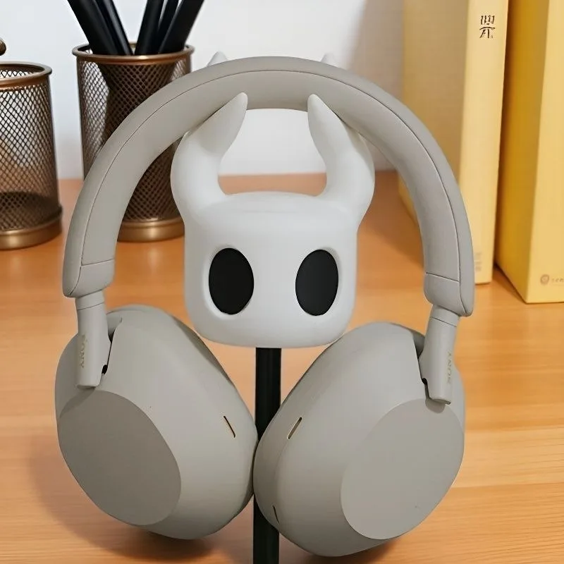 Game Peripheral Hollow Knight Head Mounted Headphone Stand Computer Desktop Storage Decoration Ornaments Bracket view 4