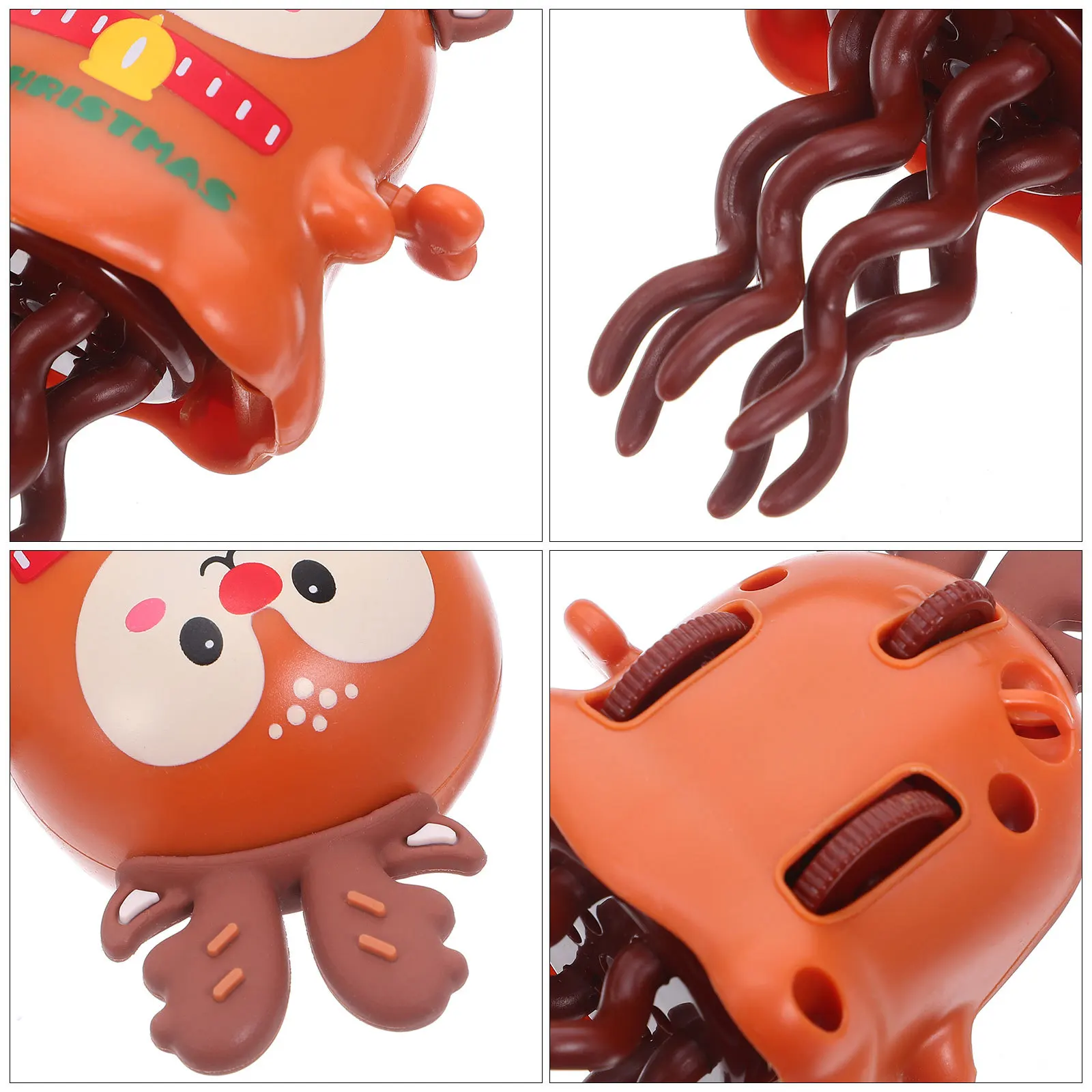 عيد الميلاد السحري عقارب الساعة يختتم المشي الرنة عطلة حفلة لصالح حقيبة جودي حشو هدية عيد ميلاد