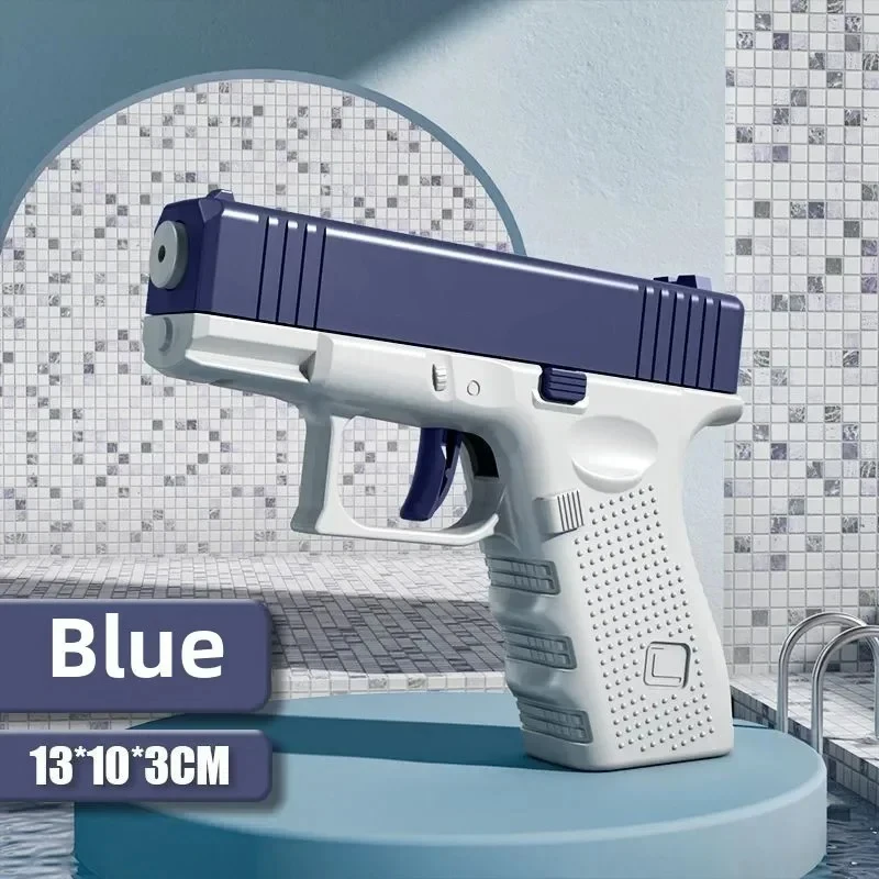 Heißer Mini Desert Eagle Mechanische Kontinuierliche Abfeuung Wasser Pistole Kleine Pistole Sommer Outdoor Strand Schlechte Spielzeug Schießen Wasser Pistole für Kinder – Detail 2
