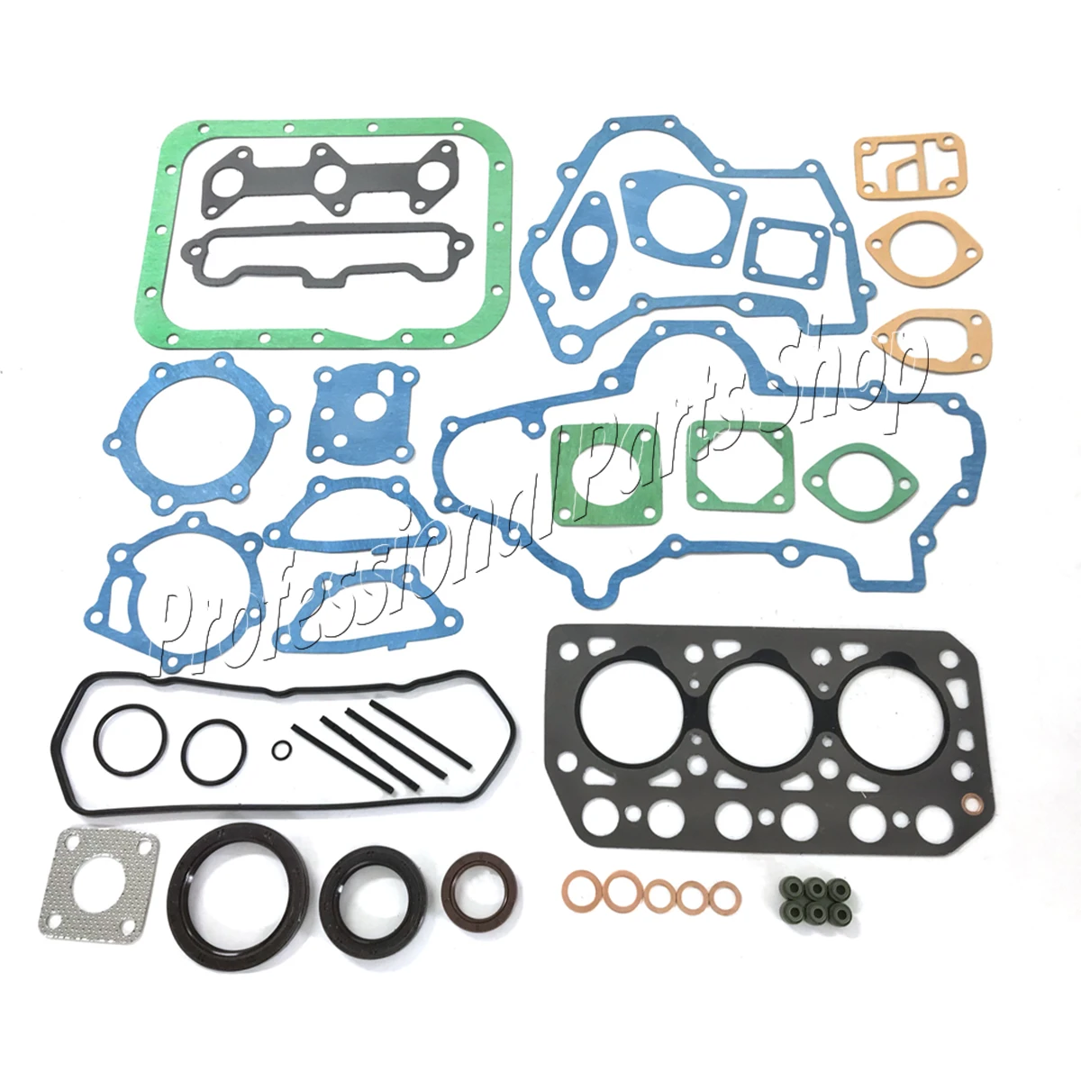 New Full Gasket Set for Mitsubishi K3C Eurotrac, TU1600, MT1601, TU150, TU155, Case-IH 234