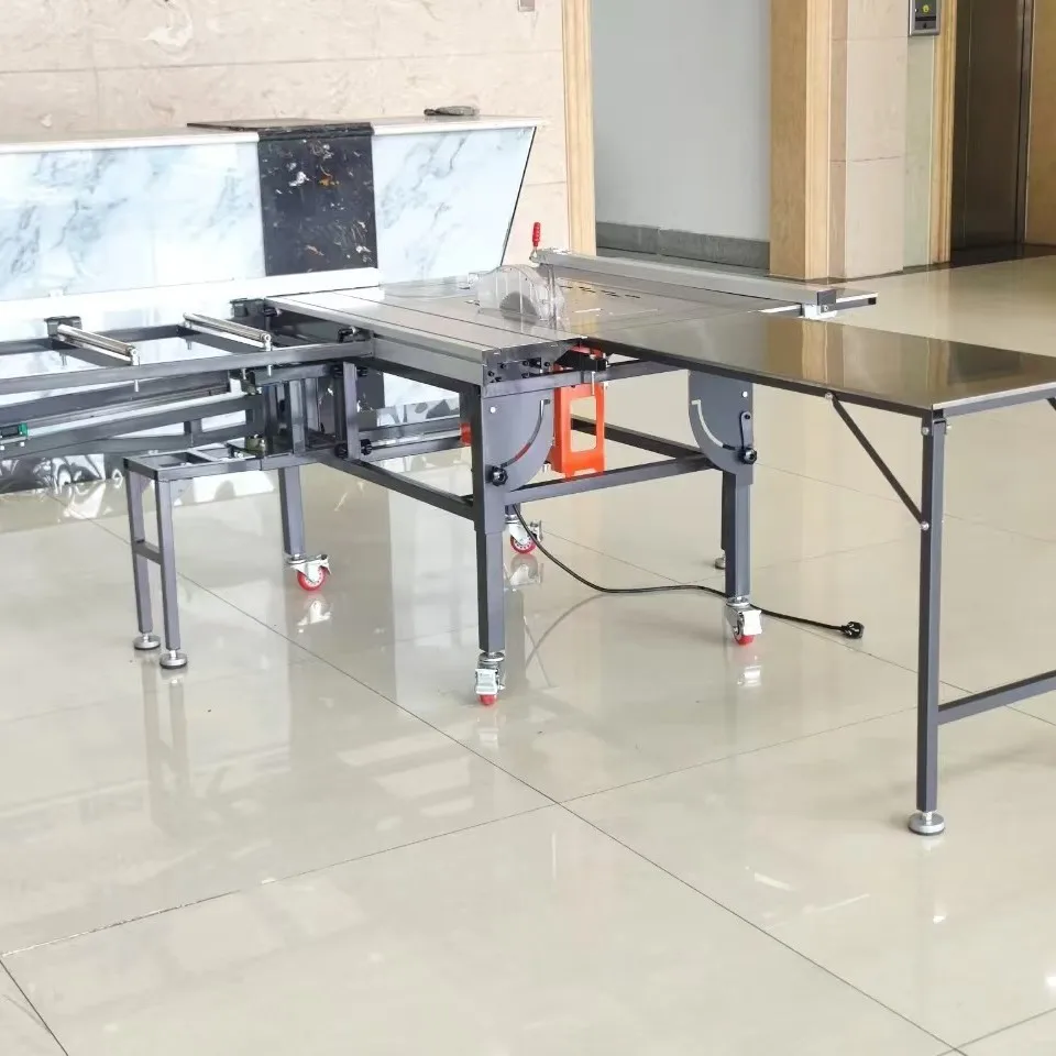 Woodworking multifunctional saw table, export saw table, precision track push table saw