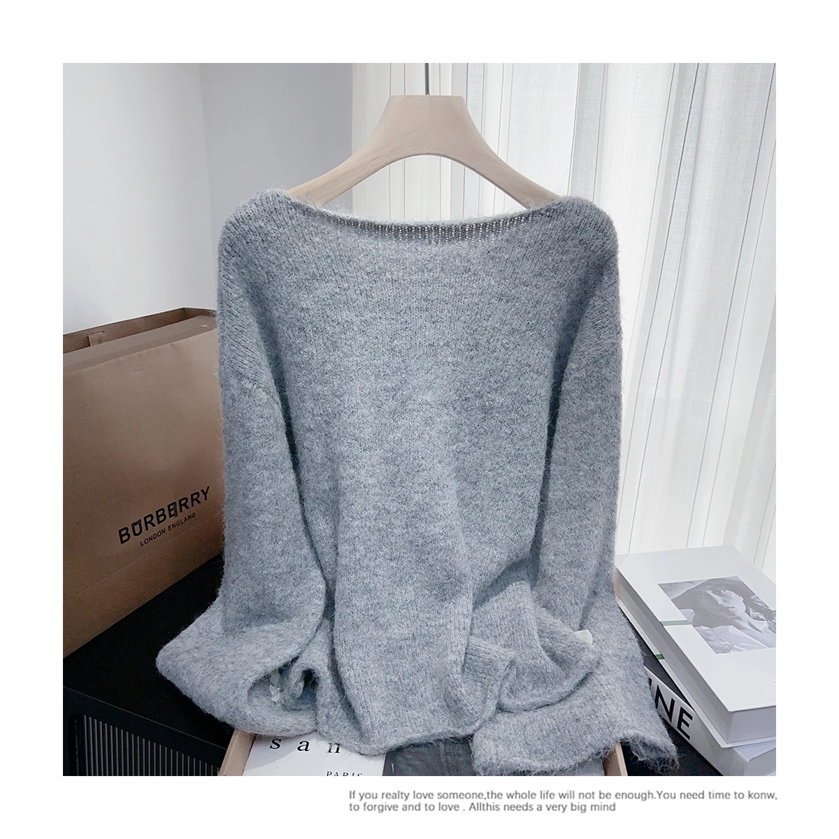 เสื้อสเวตเตอร์ เสื้อจัมเปอร์ เสื้อพูลโอเวอร์ ผู้หญิง ไซส์ใหญ่ ผ้าฝ้าย สไตล์ญี่ปุ่น สตรีท ยูร์บัน วายทูเค ฮาราจูกุ แฟชั่น วัฒนธรรม ทันสมัย พังก์ วัยรุ่น บอยเฟรนด์