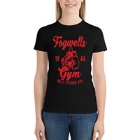 Fogwells Gym Women T-Shirt summer tops animal print sports fans blacks Aesthetic clothing clothes for woman