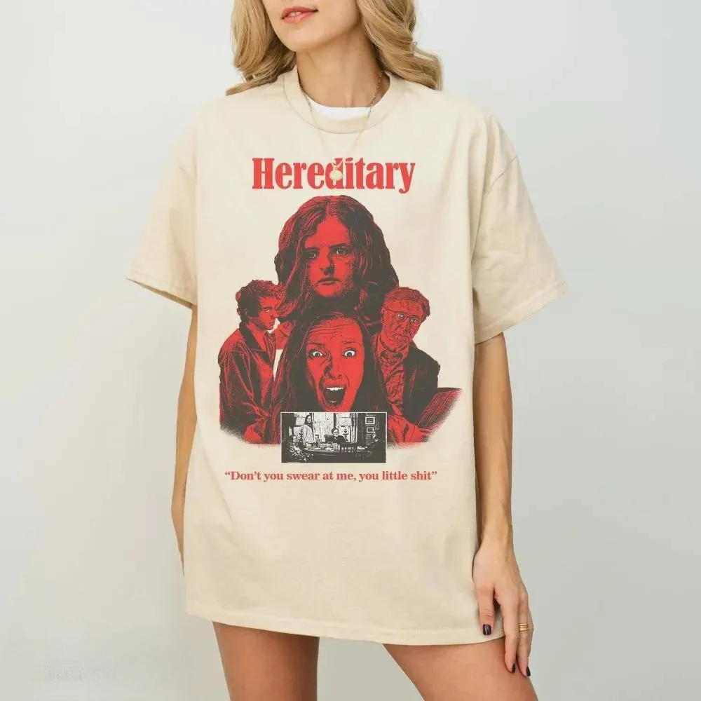 الرجعية الفيلم الوراثي قميص وراثي تي شيرت الرجعية الفيلم قمصان خمر الفيلم عاشق قميص ميلي شابيرو خمر الرعب قميص #2