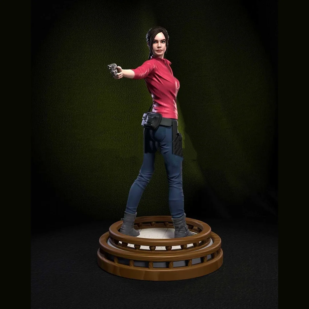 

1/24 Scale Resin Figure Assemble Model Kit secret service girl Unassembled and Unpainted 3D printing DIY toy 683