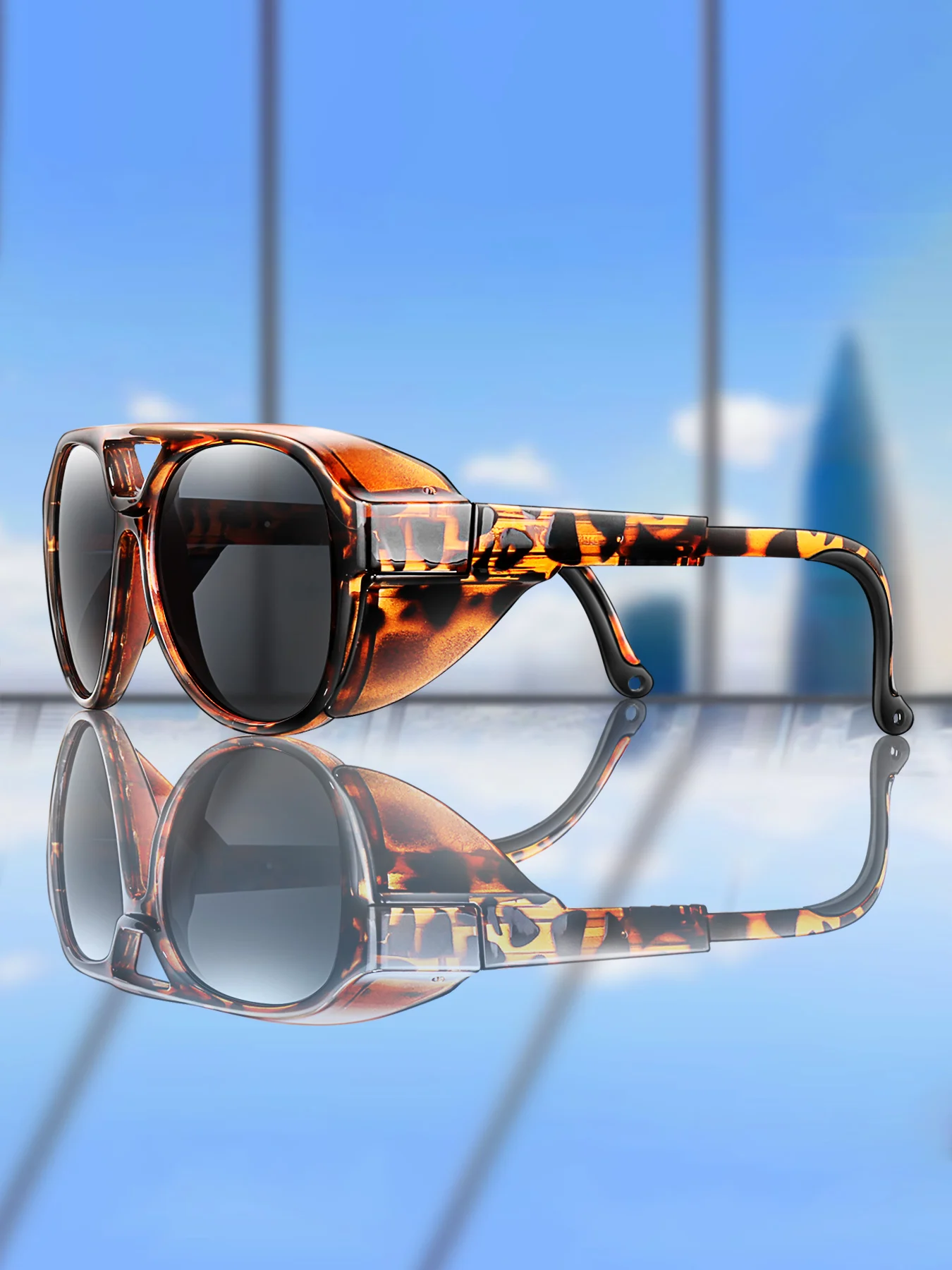 AliExpress NONE Men PUNK Sunglasses MTB Bicycle Eyewear Women UV400 PITS Road Bike Goggles Windproof Sport Women Glasses
