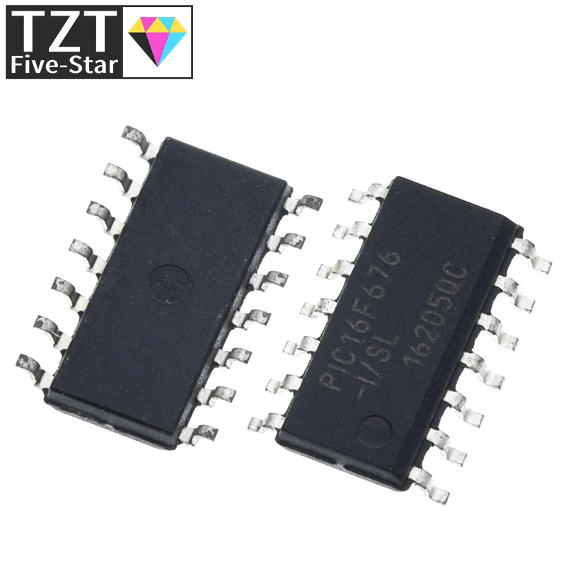 3/10 قطعة PIC16F676-I/SL PIC16F676