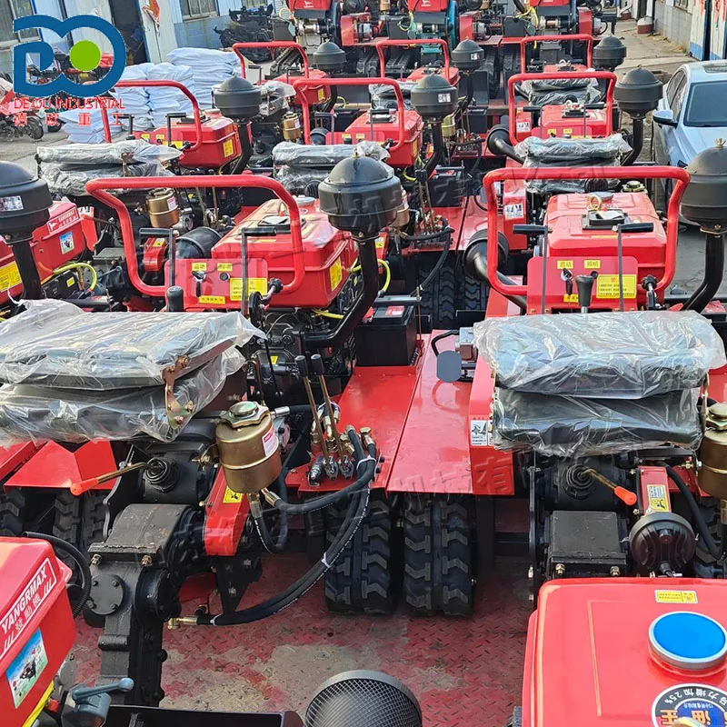 ضمان لمدة سنة واحدة، محراث دوار من نوع الزاحف بحجم صغير للمزرعة، نطاق واسع من التطبيقات، حراثة دوارة مع مقعد