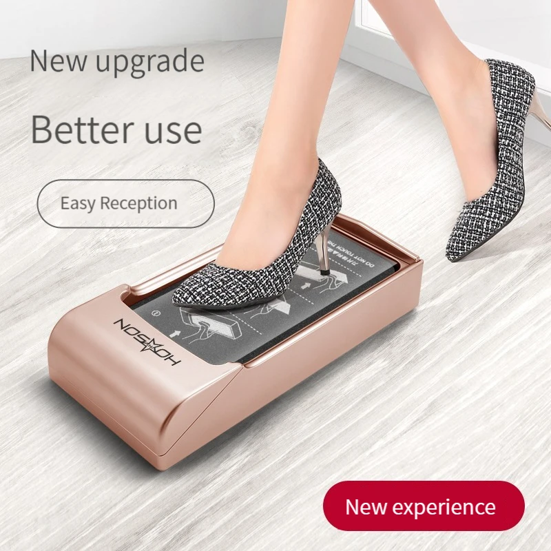Shoe Cover Machine Household Shoe Film Machine Entry Door Office Automatic Foot Cover Machine for Easy Foot Stepping Disposable
