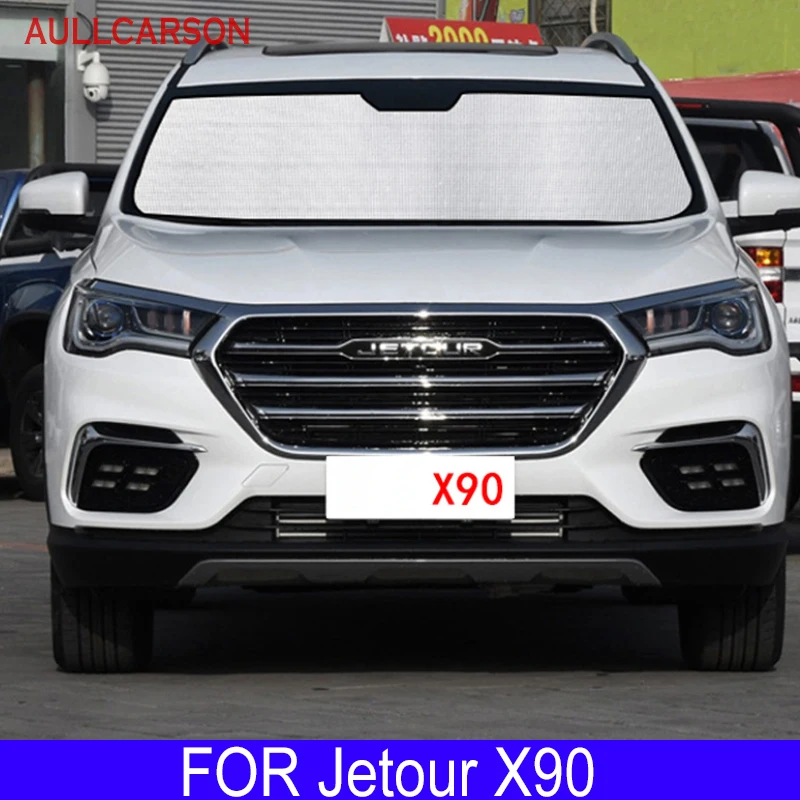 For Chery Jetour X90 Sunshades UV Protection Curtain Sun Shade Film Visor Front Windshield Cover Protector Car Accessories