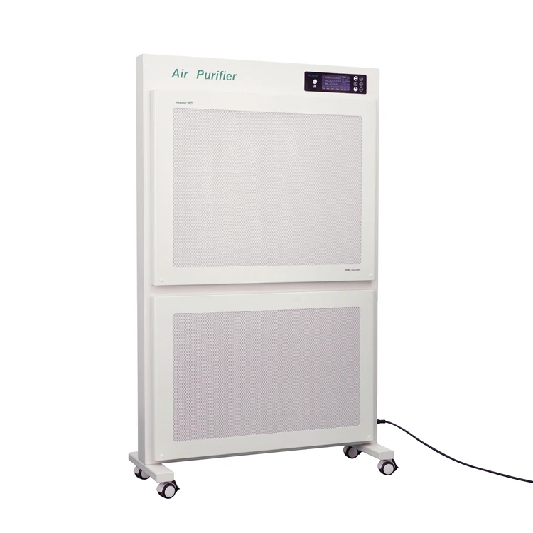 Factory Wholesale Lab Industrial Floor Type air Freshener Machine Activated Carbon Hepa air Purifier with Uv ESP Plasma Filter