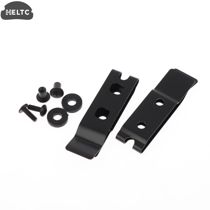 1set Rvs K Schede Clips K Schede Taille Clip Universele Kydex Draagriem Schede Terug Clip Mes schede Accessorie