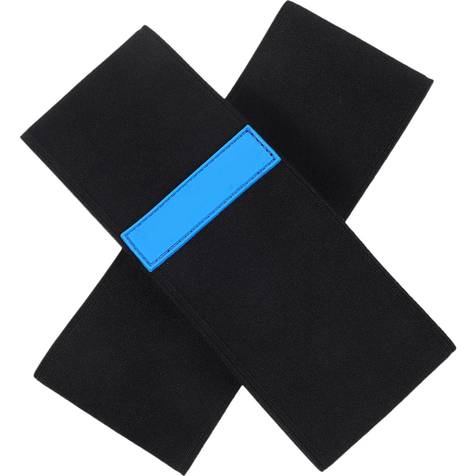 

2 Pcs Black Double Layer Anti Wear for Skates 34 38 Size Roller Skate Ice Skate Shoe Covers Portable Elastic Boot Covers