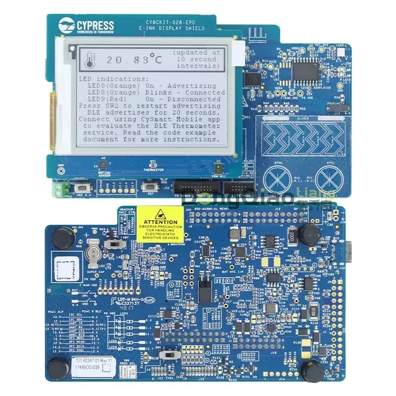 CY8CKIT-062-BLE Cypress Development Tools PSoC 6 Pioneer Kit Bluetooth Development Board