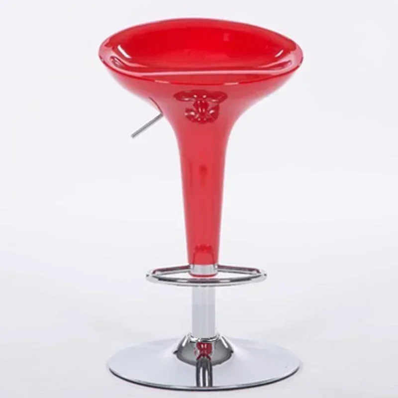 

Modern White Bar Stool Reception Designer Vanity Swivel Bar Stool Kitchen Living Room Home Furniture