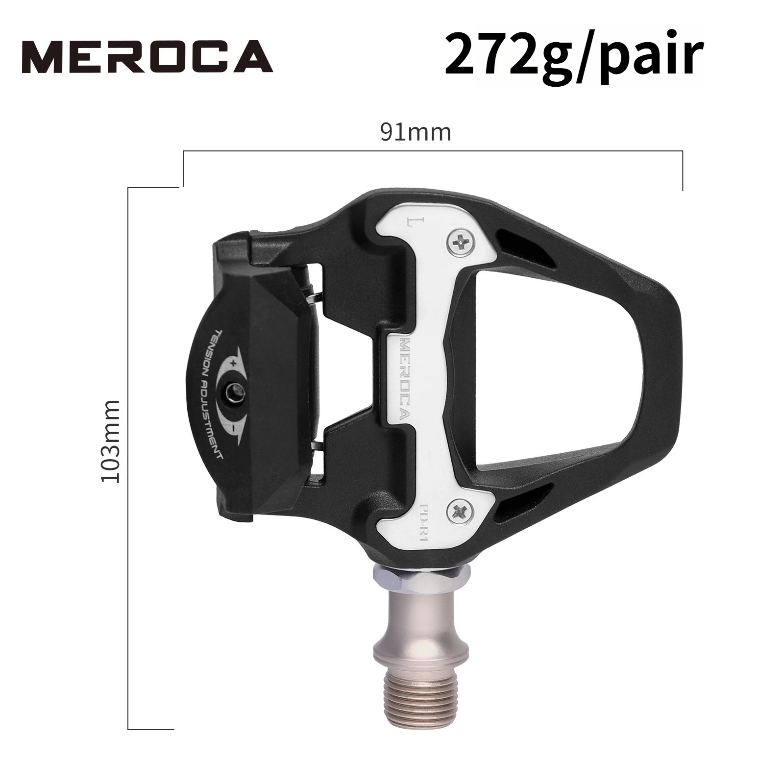 MEROCA spd road pedals for Shimano SPD System nylon bicycle pedals sealed bearing with Cleats automatic road bike racing pedals