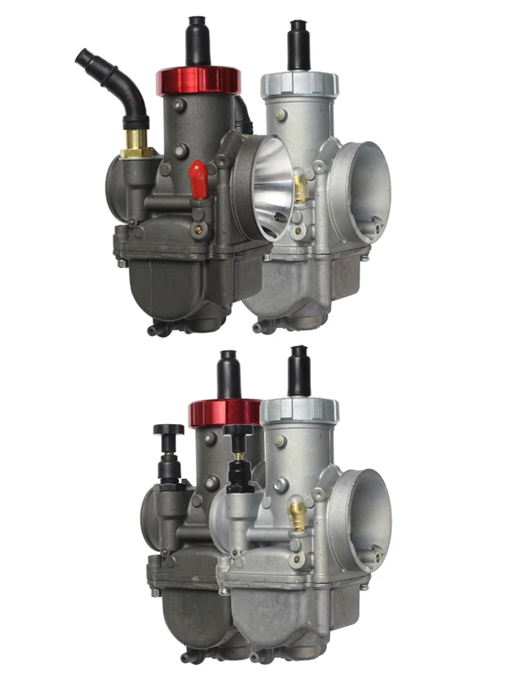 Carburetor PE28 For Jets Manual/Pull Wire Choke 100-250cc 2/4T NSR PRO/150/SP DIO GY6 CR80/85 KX80/100/125 KSR110 16100-KW6-680 - view 4
