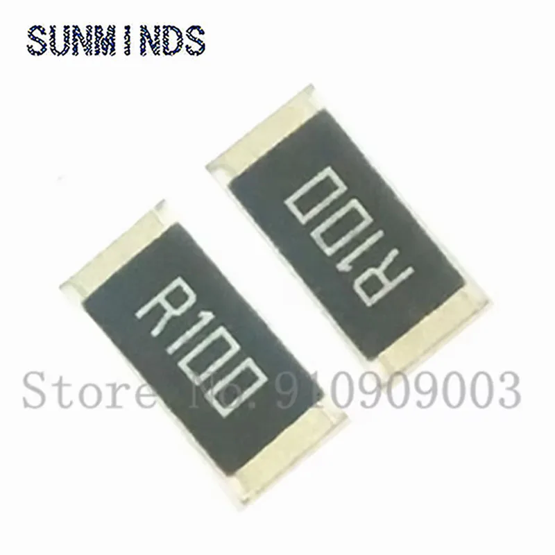 50PCS 2512 SMD Widerstand 1W 1% 0,1 R 0,1 ohm R100