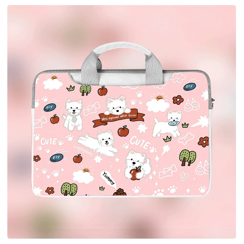 

New Cartoon Laptop Bag Briefcase Laptop Protective Cover for Macbook 12 13 14 15.6 16 Inch Macbook Air Asus Huawei Holiday Gift