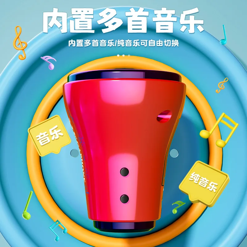 Grappige Mini Handheld Megafoon Recorder Luidspreker Speelgoed Sleutelhanger Kinderen Vocaal Trompet Interactief Spel Speelgoed Tas Hangend Cadeau
