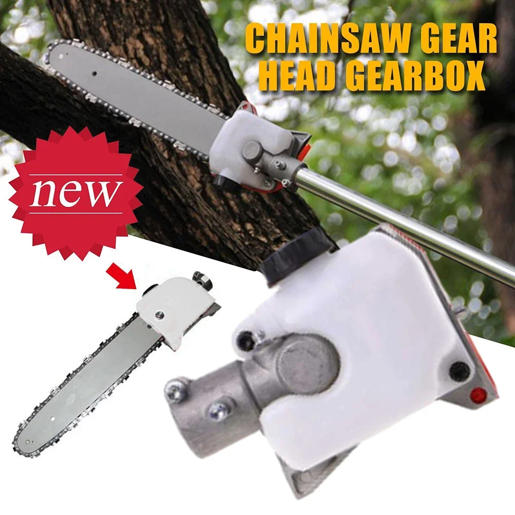 26mm 7 Teeth Pole Tree Cutter Chainsaw Gear Box Gear For Head Tool Attachment Chain Saw Gearbox Gear Head Assembly Garden Tools