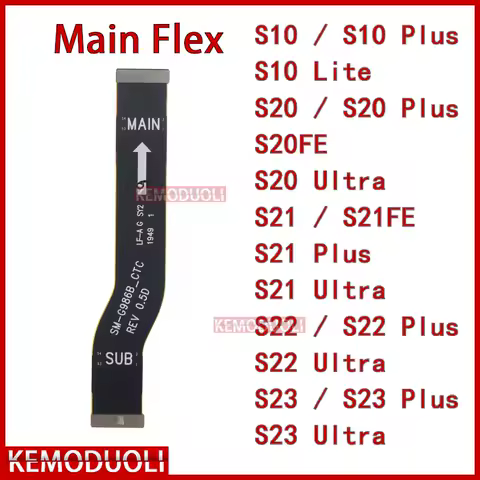 Motherboard Connector Cable for Samsung Galaxy S10 S20 S21 S22 S23 Plus Lite Ultra Fe Main Mother Board Flex