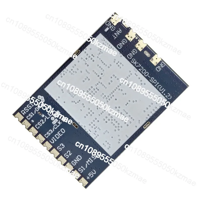 Wideband 6G~8.2G  Open Source FPV Analog Receiver Module