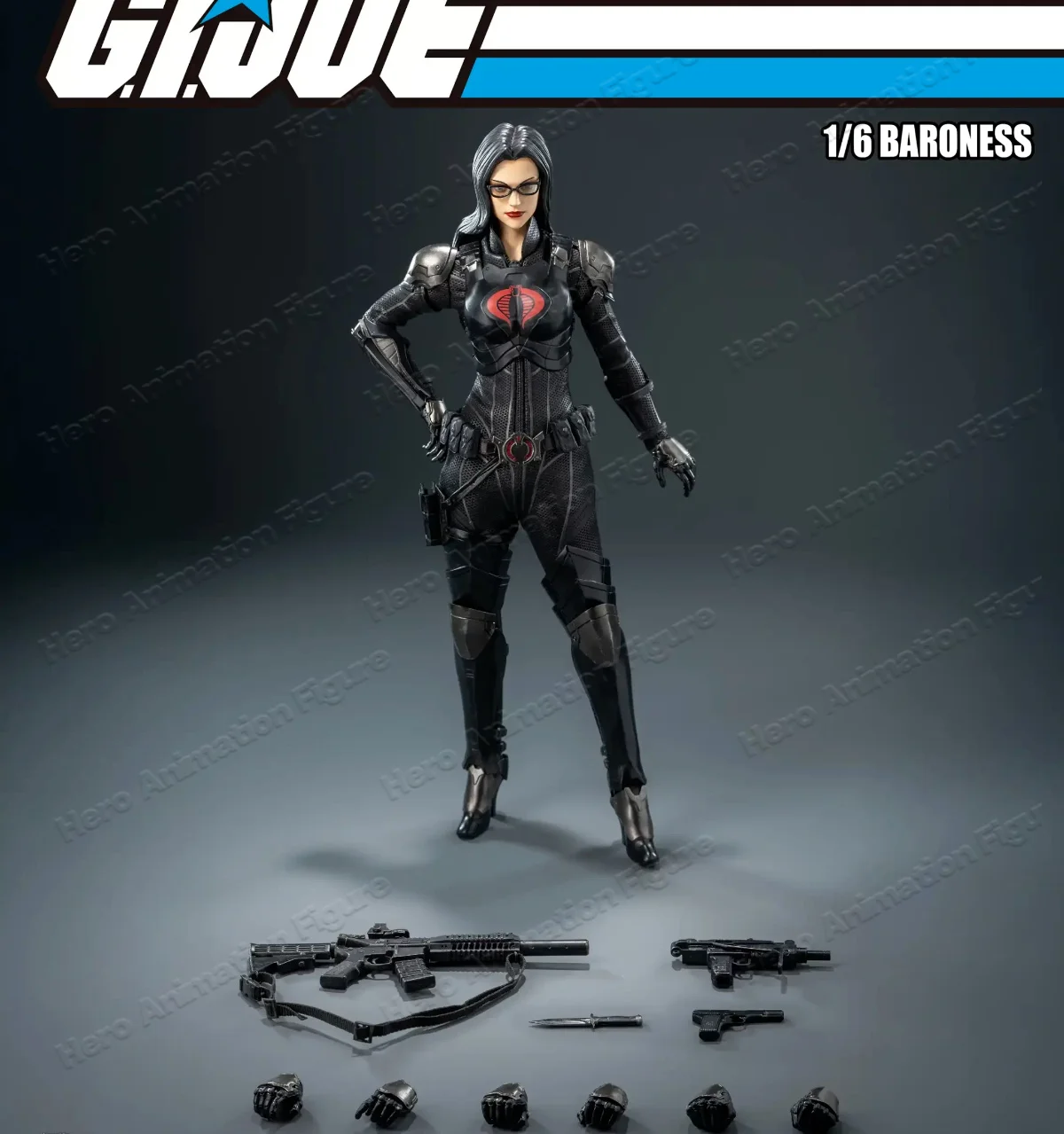 In Stock [Original] Threezero 3Z0350 FigZero G.I.JOE Baroness 1/6 Action Figure Model Toy Gift Collection