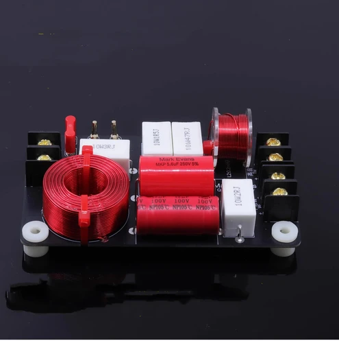 Imagen 2 del producto GHXAMP 150W Crossover bidireccional para altavoz de estantería Hi-Fi, Inductor de núcleo de aire dual 2500Hz 1PC