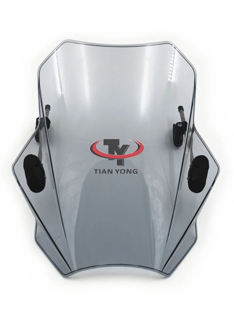 

Black Clear Motorcycle For XSR 700 XSR700 Windshield High Quality Wind Deflectore With support frame Windscreen