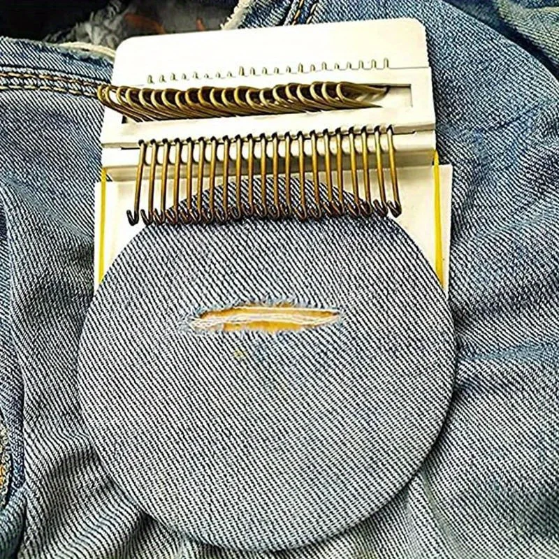 Diy Creative Braiding Patching Machine Hand Knitting Wooden Speed Weve Type Small Loom Tool Stitching and Knitting Loom