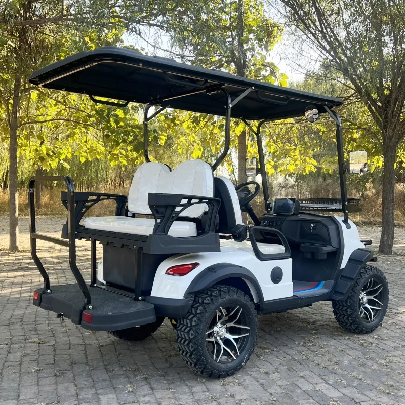 Best Selling New Energy 2-8 Seats 72v 4kw 5kw Li-ion Battery Electric Lift Off Road Golf Cart 4 Wheels Club Car