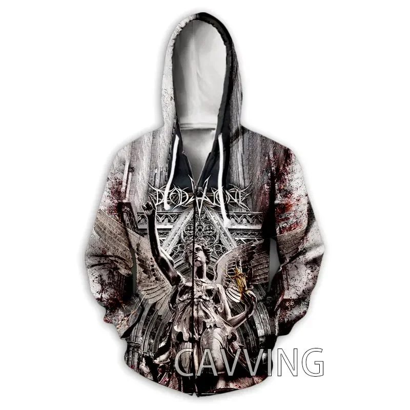 New Fashion 3D Print  Ad Infinitum Rock  Zipper Hoodies Zip Up Hooded Sweatshirts Harajuku Hoodie Hip Hop Sweatshirts