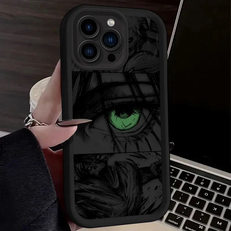 حافظة لهاتف آيفون 16 16E 15 14 13 12 11 Pro Max X XS X S Max XR SE 2020 SE4 7 8 غطاء مقاوم للصدمات