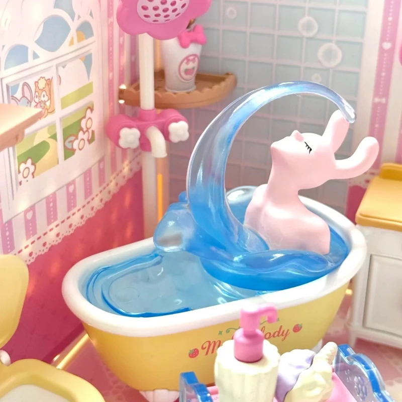 ตุ๊กตากระต่ายสีชมพู รุ่นแท้ V2 Plzdot ซีรีส์ Abstract แบบกล่องสุ่มขนาดเล็ก ของตกแต่งโต๊ะทำงาน ของเล่นกล่องปริศนาสำหรับเทศกาล ของขวัญคริสต์มาส