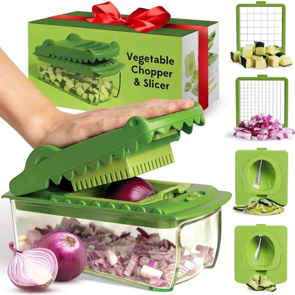 

Multifunctional Vegetable Chopper & Slicer - Cool Kitchen Gadget, Perfect Housewarming Gift
