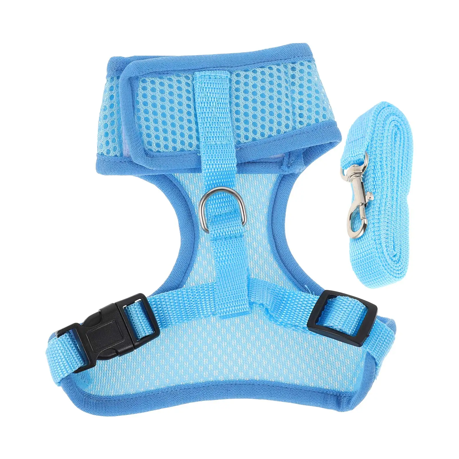 

1 set Pet Chicken Strap Walking Leash Harness Durable Rooster Hen Pulling Rope Decor Supply Fabric Dog Collar Pet Supplies