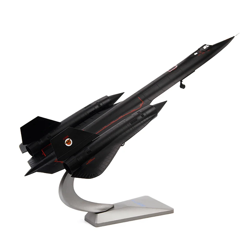 

Масштаб 1/72, стратегический разведывательный самолет из сплава SR-71, США ВВС SR71, модель Blackbird, истребитель, игрушка, коллекция подарков для детей