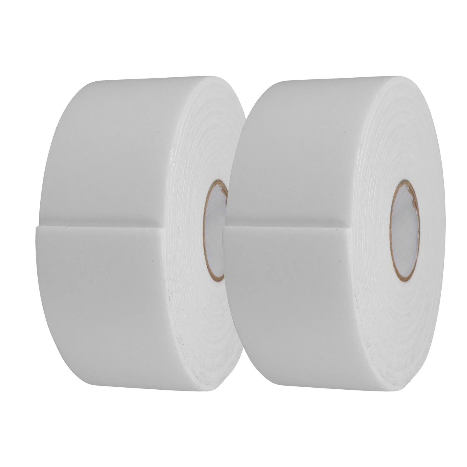 Bande adhésive Double face en mousse blanche, 2 pièces, bande de montage épaisse pour bricolage, Scrapbooking, emballage artisanal de cadeaux, utilisation scolaire et de bureau