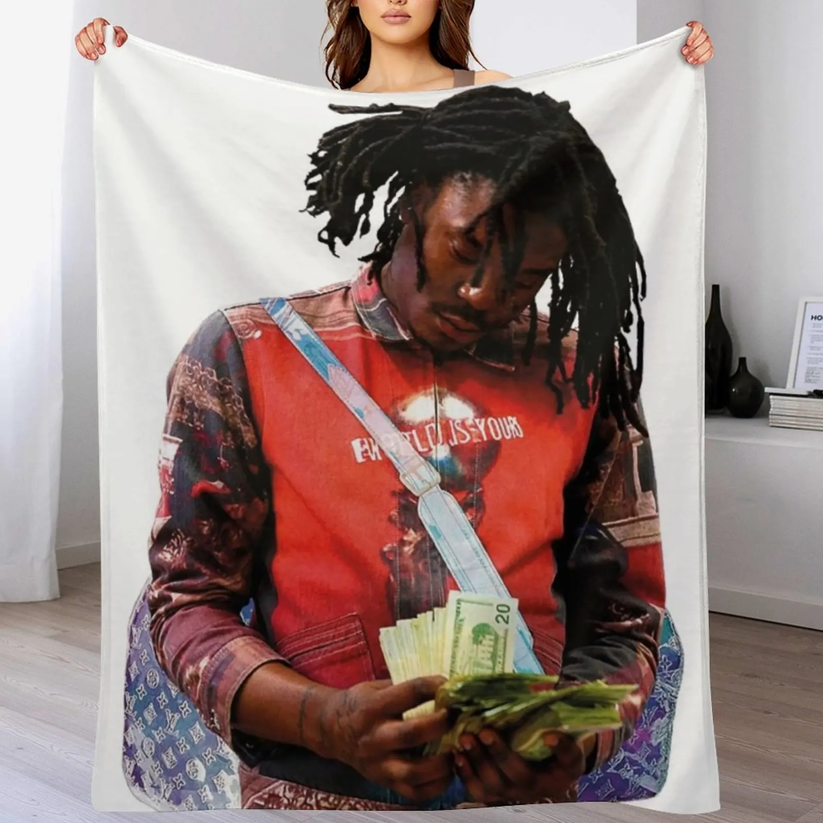 

LUCKI - Days b4 III Throw Blanket Cozy Microfiber Throw Blanket for Home Bedroom