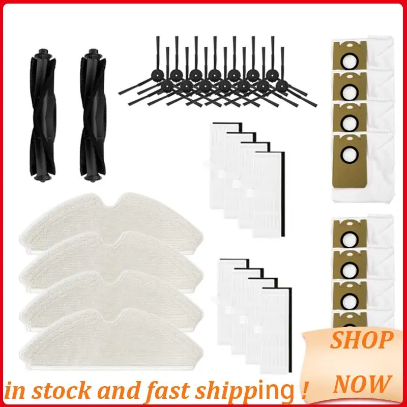 

Для Proscenic M7 Pro / Kyvol Cybovac S31 / HONITURE Q6 / Uoni V980 Plus Запасные части для робота-пылесоса Основная щетка Швабра ГОРЯЧАЯ!