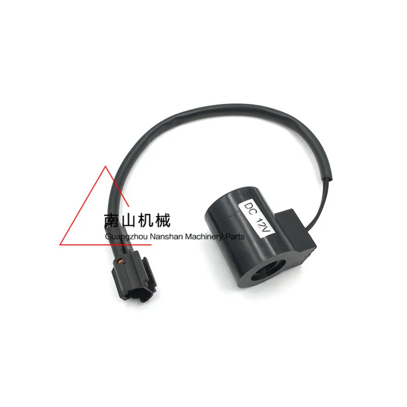 

Электромагнитный клапан для Komatsu PC30/35/40, аксессуары для катушек, электромагнитный клапан, катушка гидравлического насоса, пилотный предохранительный замок