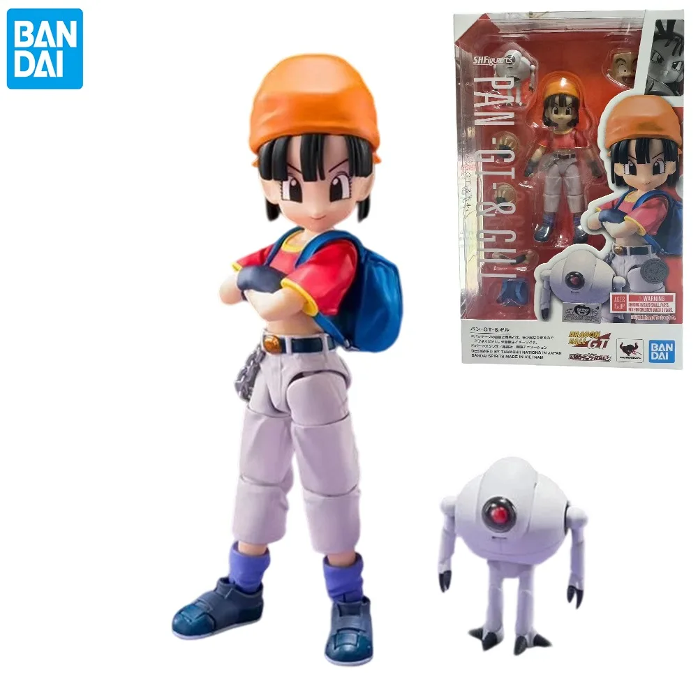 

Original box In shock Bandai SHF DRAGON BALL GT PAN-GT-GILL Figure Finished Model kit Anime Action Toy Gifts for kids SOLDIERSET