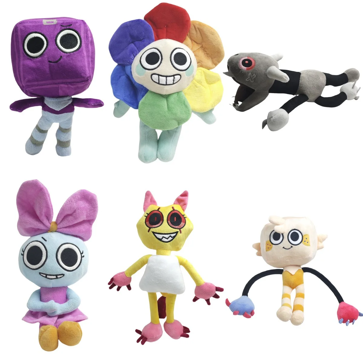 Dandy's World ألعاب الدمى القطنية القطيفة للأطفال الكبار Dandys World Boxten Poppy Blot Cosmo Gigi وسادة لطيفة للعطلات هدية عيد ميلاد #2