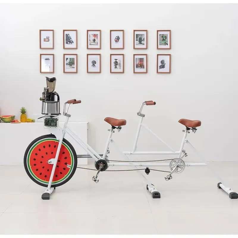 2025 Single Speed Juicer Dual Purpose Bicycle Two Person Game Single Wheel Bike