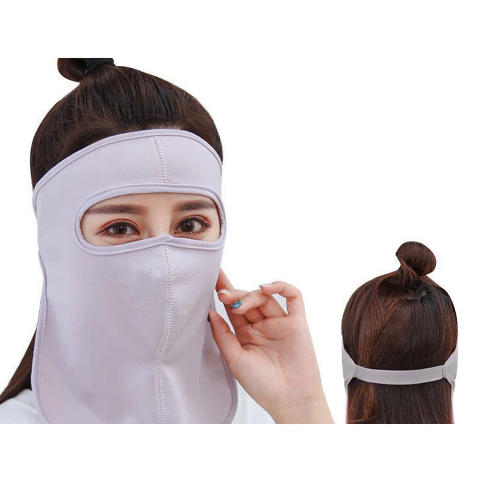 

4 Pcs Protective Mask Anti-UV Summer Neck Guard Sun Block Outdoor Men and Women