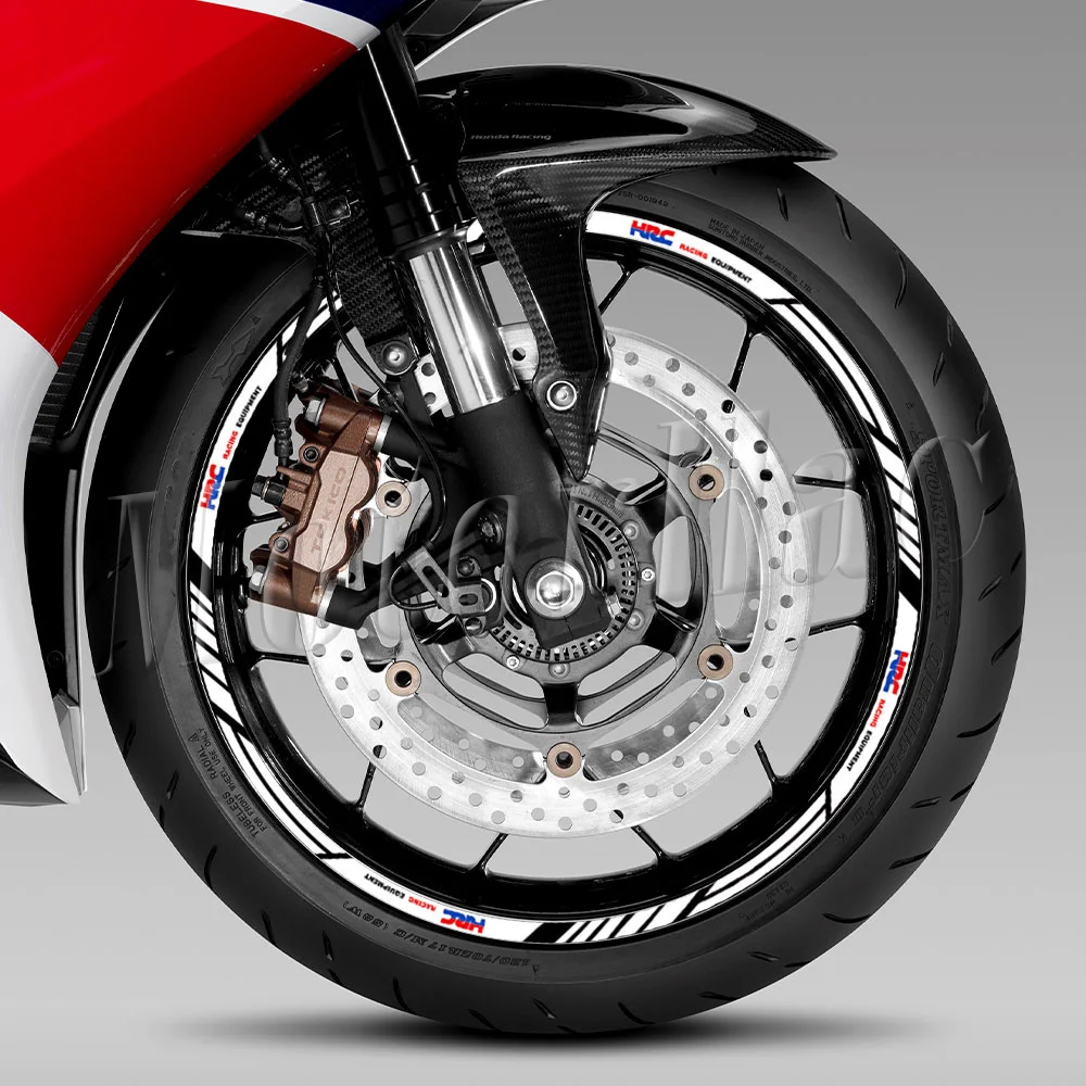 Motorrad-Radaufkleber Streifen Felgen-Naben-HRC-Aufkleber Zubehör für CBR 1100 CBR1000RR 600RR 125 650 500R 300R 250R – Detail 6