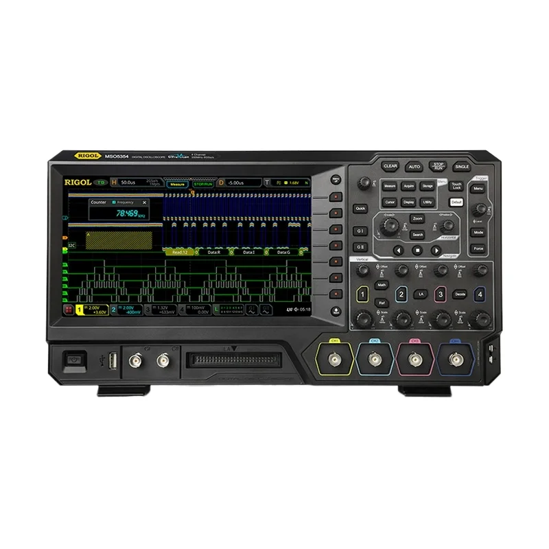 RIGOL MSO5354 mixed singal digital oscilloscope 350MHz bandwidth four-channel sampling rate 8GSa/s