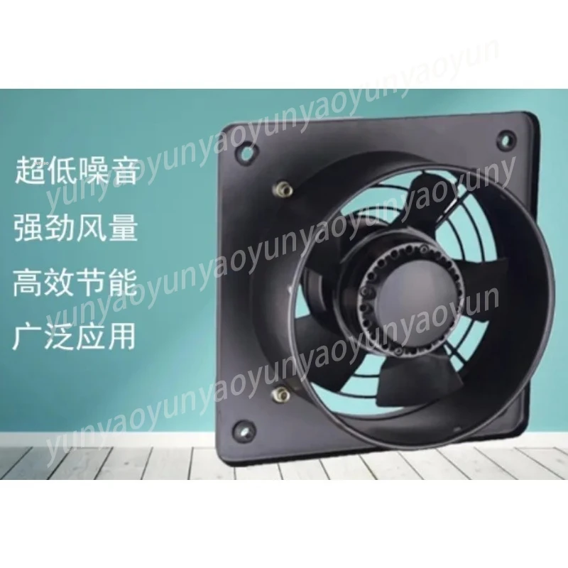 Silent Industrial Exhaust Blower Model 2E200 Square Outer Rotor Axial Fan For Soldering Heat Dissipation Vent