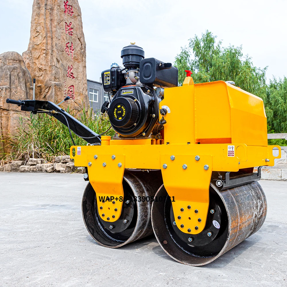 

Hengwang Mini Road Roller Double Drum Road Roller Road Machinery 1 Ton 2 Ton 3 Ton Asphalt Rollers for Sale